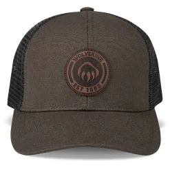 1883 Leather Patch Trucker Cap
