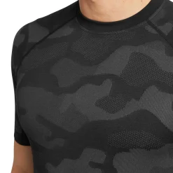 Camo Mesh Crew Neck Undershirt