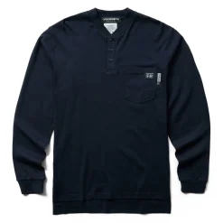 FR Long Sleeve Henley
