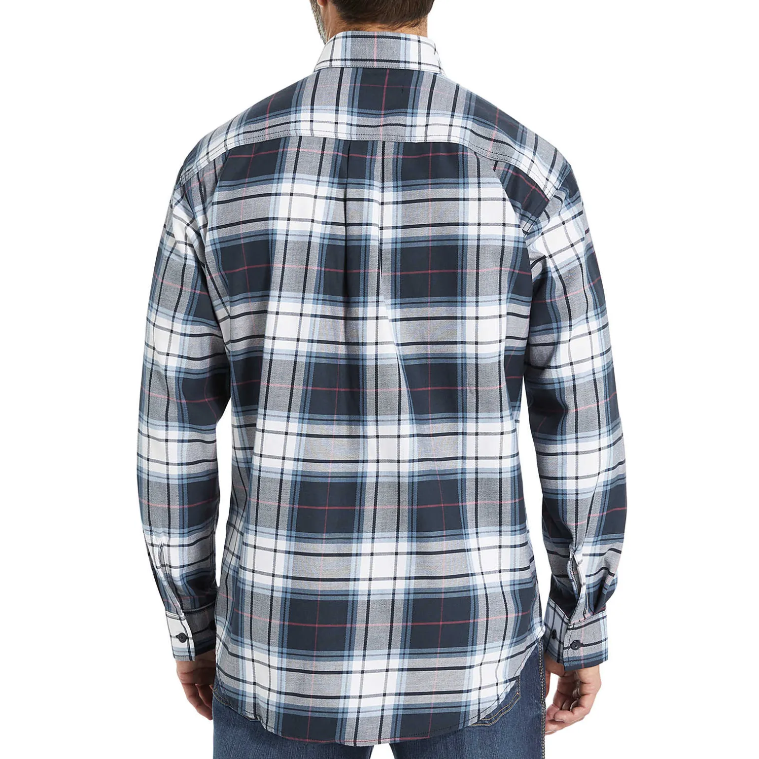 FR Plaid Long Sleeve Twill Shirt