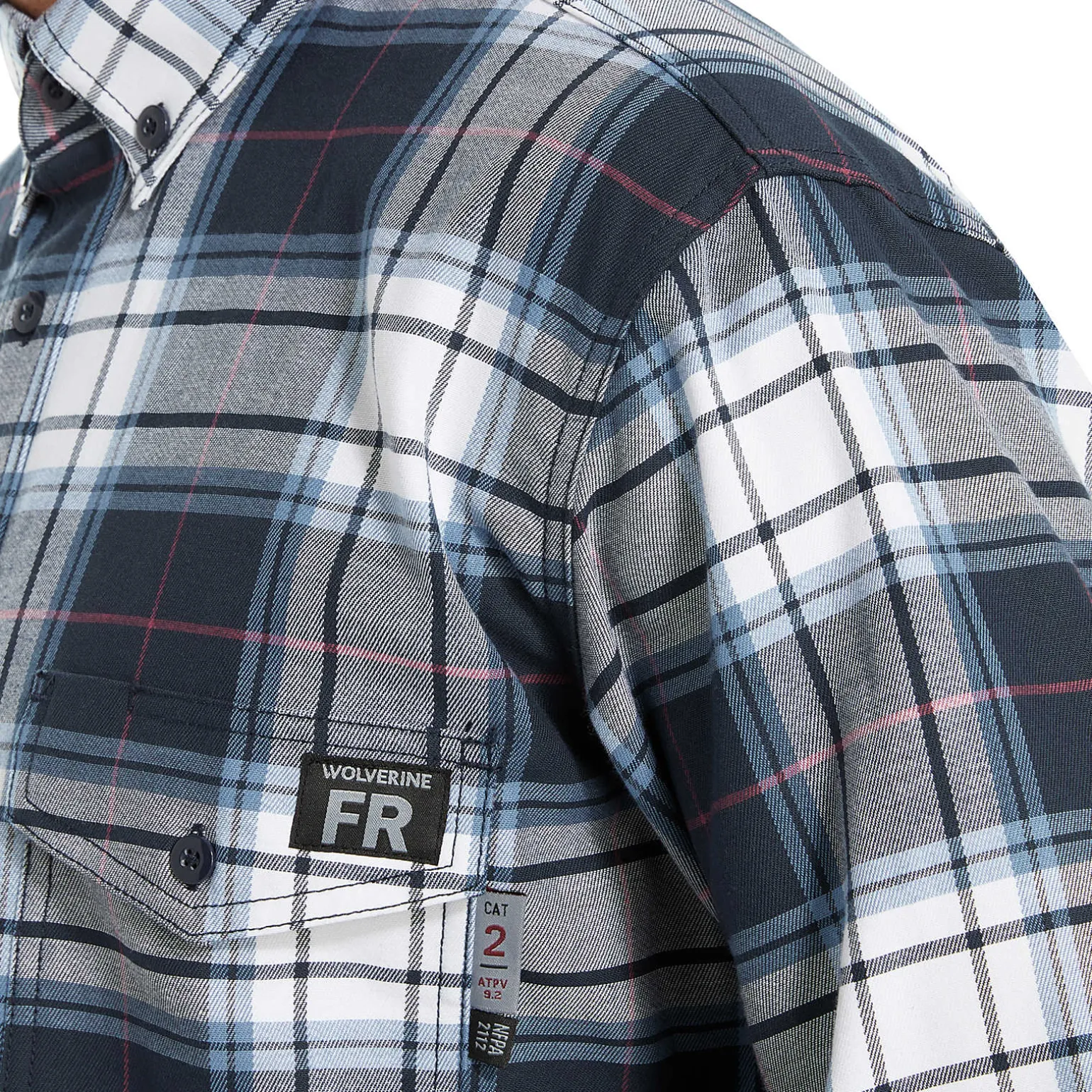 FR Plaid Long Sleeve Twill Shirt