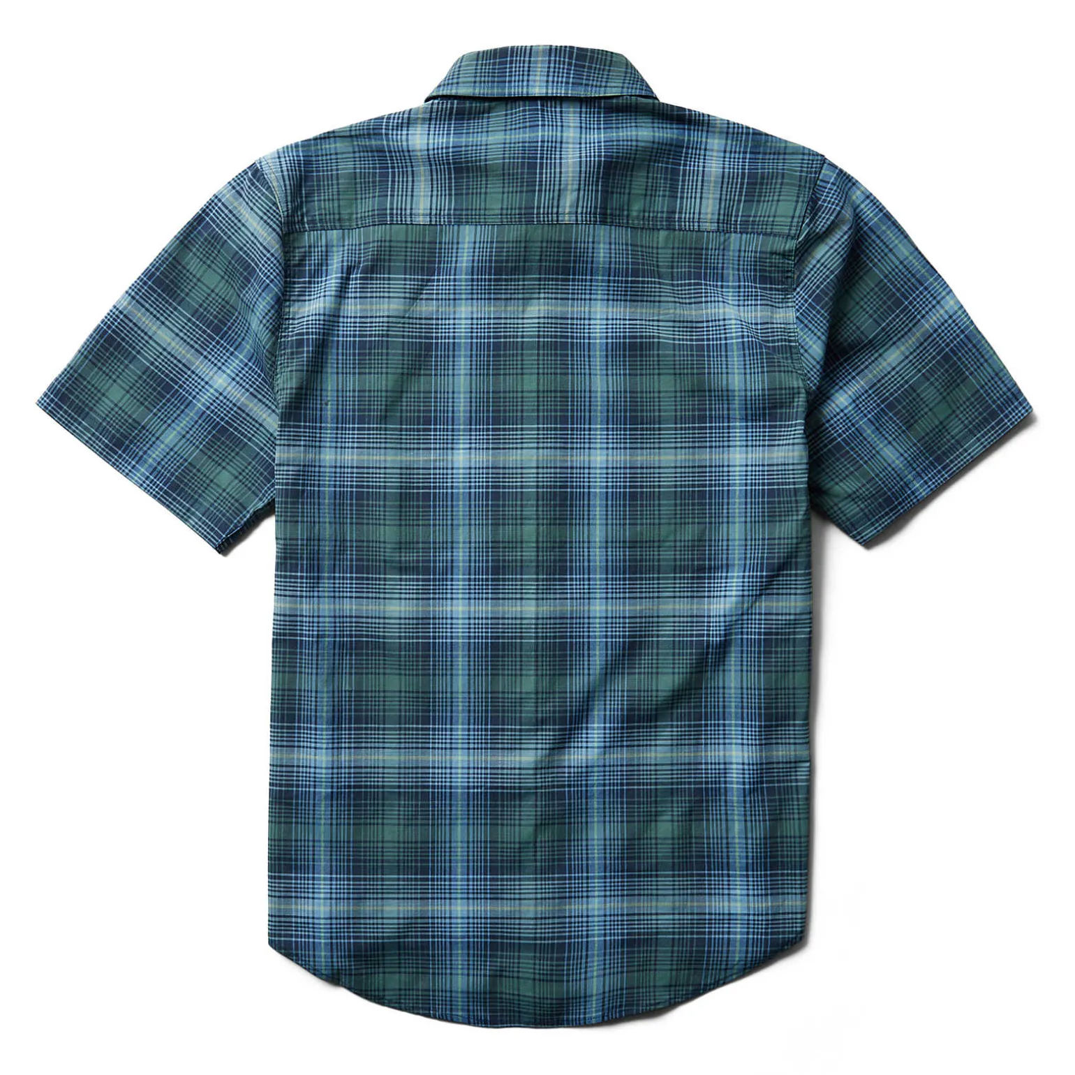 Fuse Short Sleeve Plaid Shirt