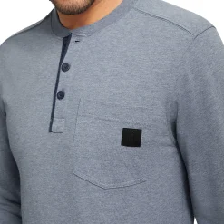 Guardian Cotton&trade; Long Sleeve Henley