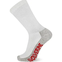 2-PK Steel-Toe Cotton Crew Sock