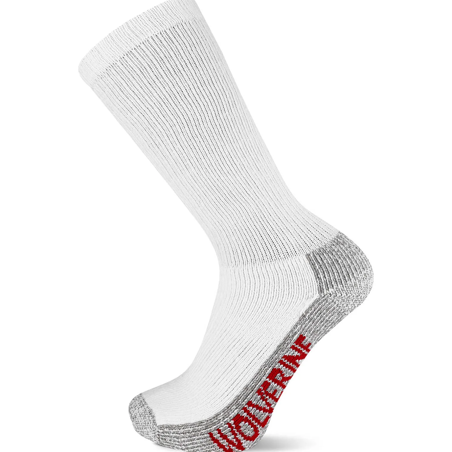 2-PK Steel-Toe Cotton Over-the-Calf Sock