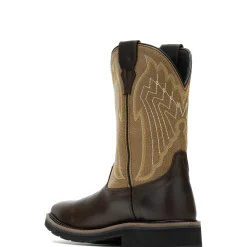 Rancher Eagle Waterproof Steel-Toe Wellington Work Boot