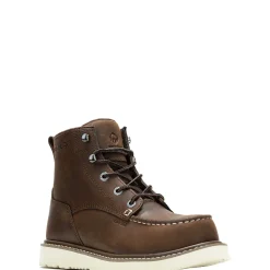 Trade Wedge Unlined 6" Moc-Toe Composite-Toe Work Boot