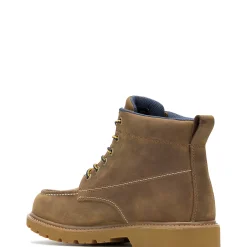 Wolverine X Valiant University Of Michigan Floorhand Moc Toe Work Boot