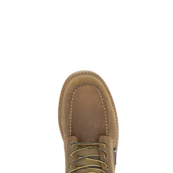Wolverine X Valiant University Of Michigan Floorhand Moc Toe Work Boot