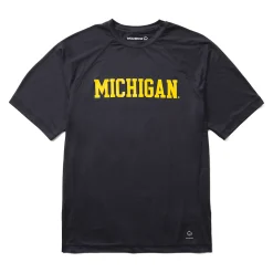 Wolverine X Valiant University Of Michigan Sun-Stop Eco Short Sleeve Tee