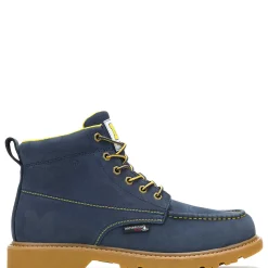 Wolverine X Valiant University Of Michigan Floorhand Moc Toe Work Boot
